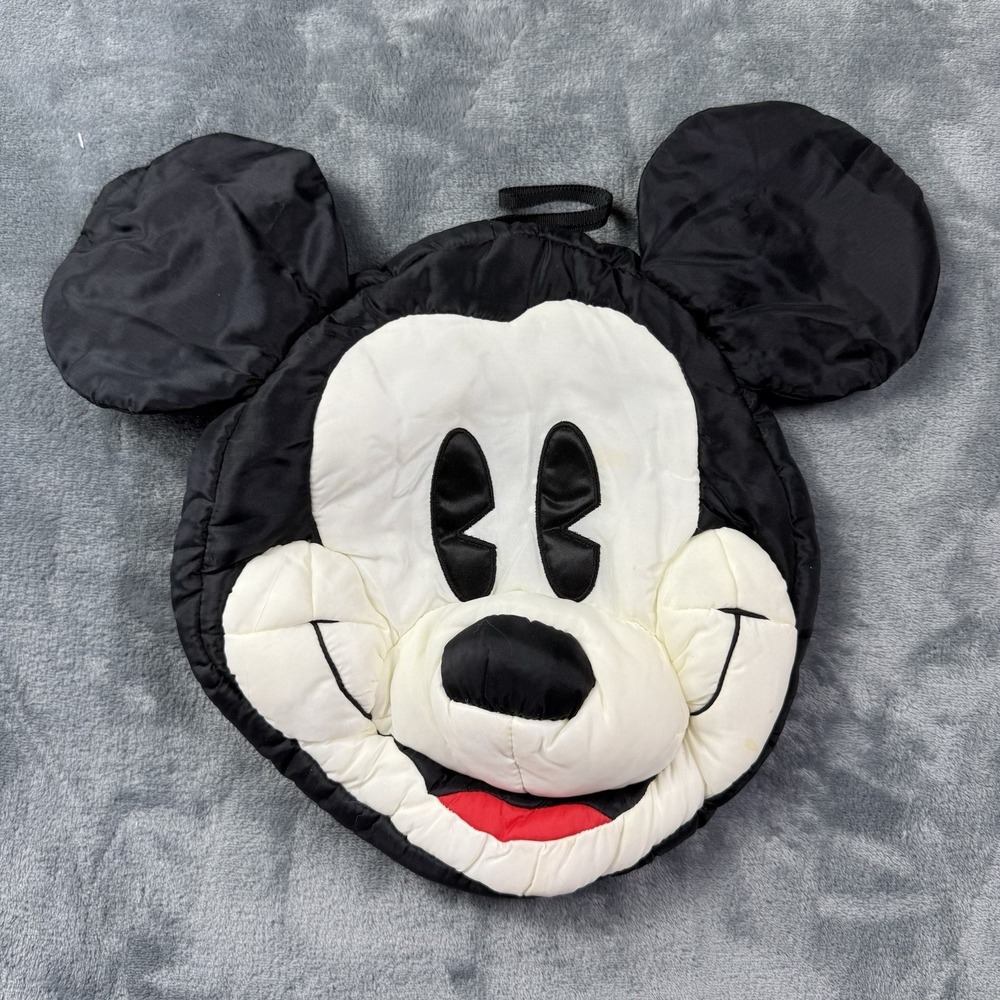 Vintage 1990s Disney Mickey Mouse Sleepy Heads Fun Pouch